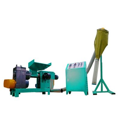 Attrezzatura automatica per il riciclaggio dell'HDPE in polistirene di plastica 17KW