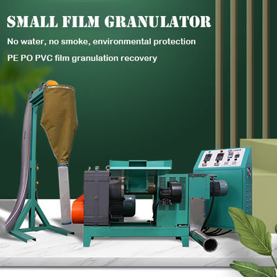 Granulatore di plastica a bassa temperatura Riciclaggio di pellicole di plastica Granulazione 11KW pe,po,pvc,eva,ps